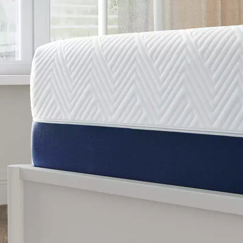 Matelas en mousse à mémoire de forme Wuleitex de 14 pouces en boîte pour un sommeil plus frais, un soutien et un soulagement de la pression