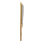Tête de lit King size en velours Flohr Silver Orchid