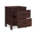 Tables de nuit Olimont Faux Bois à 2 tiroirs (Lot de 2) par Christopher Knight Home