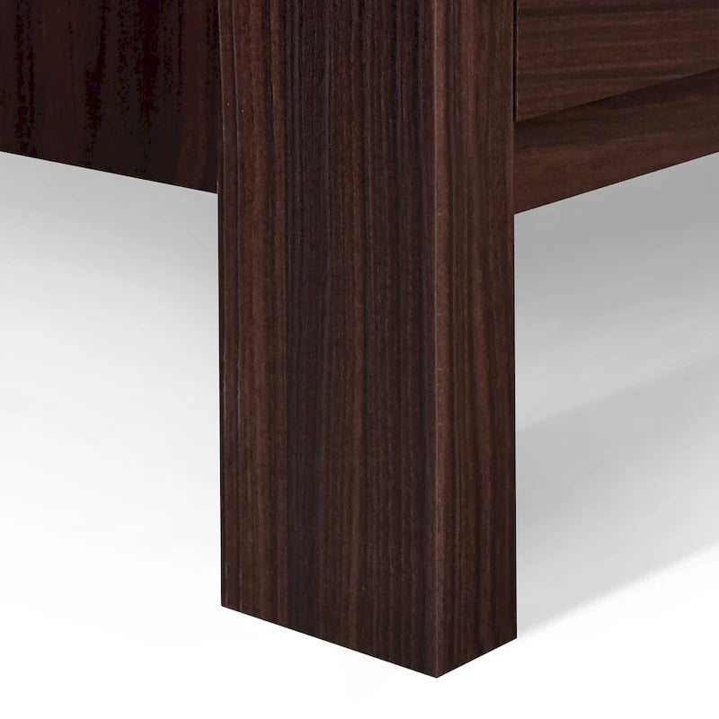 Tables de nuit Olimont Faux Bois à 2 tiroirs (Lot de 2) par Christopher Knight Home