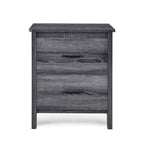Tables de nuit Olimont Faux Bois à 2 tiroirs (Lot de 2) par Christopher Knight Home