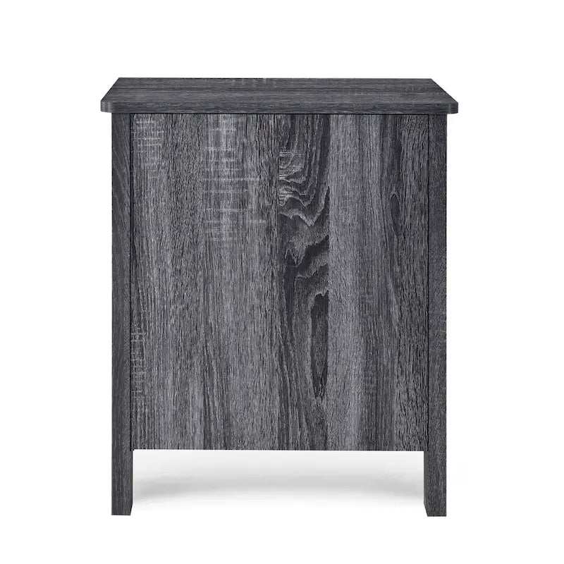 Tables de nuit Olimont Faux Bois à 2 tiroirs (Lot de 2) par Christopher Knight Home