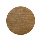 Ensemble de salle à manger circulaire 5 pièces Remuda en bois et rotin rembourré par Christopher Knight Home