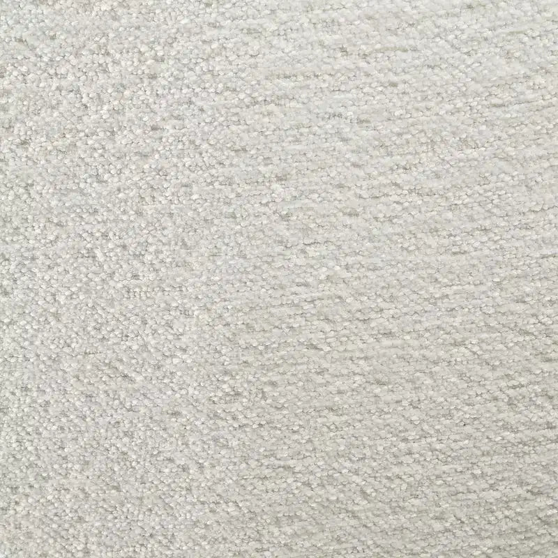 HOMLUX Fauteuil d'appoint pivotant moderne, chaise longue en tissu rembourrée avec pieds en métal, fauteuil sans accoudoirs pour salon et chambre à coucher, blanc cassé