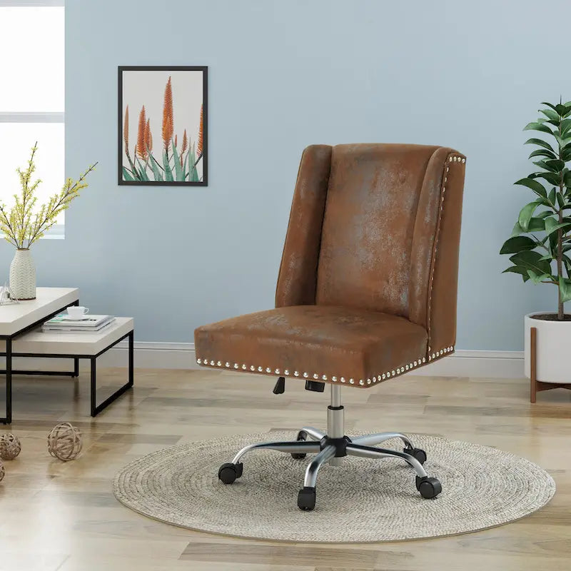 Chaise de bureau Chiara de Christopher Knight Home - S.O.