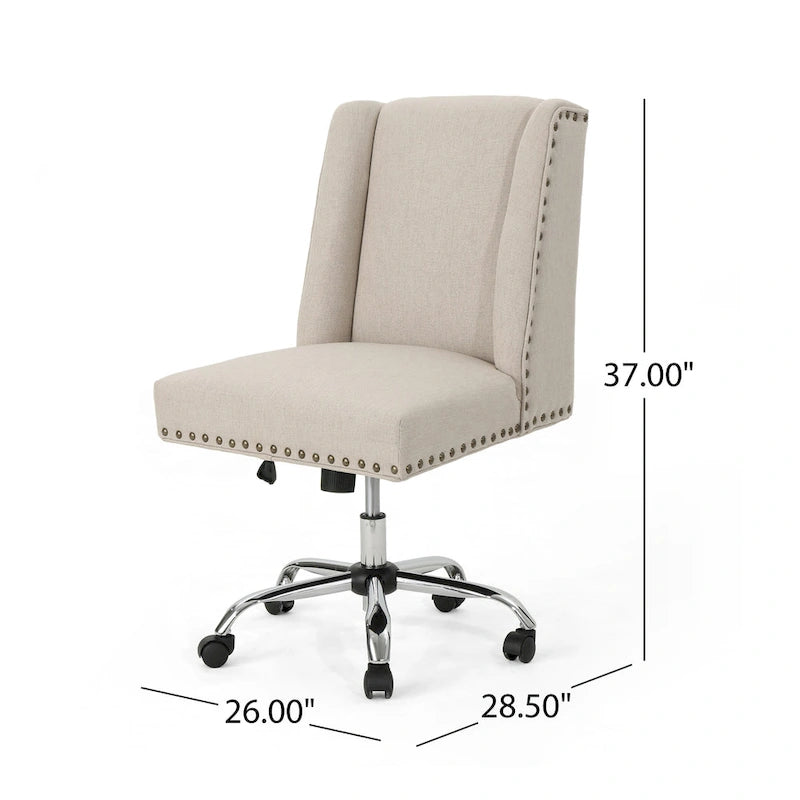 Chaise de bureau Chiara de Christopher Knight Home - S.O.