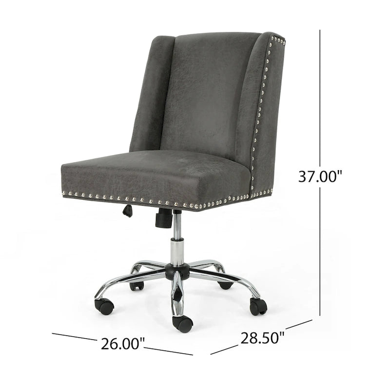 Chaise de bureau Chiara de Christopher Knight Home - S.O.