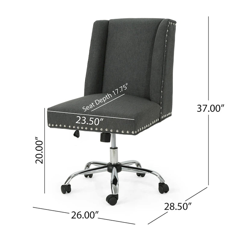 Chaise de bureau Chiara de Christopher Knight Home - S.O.