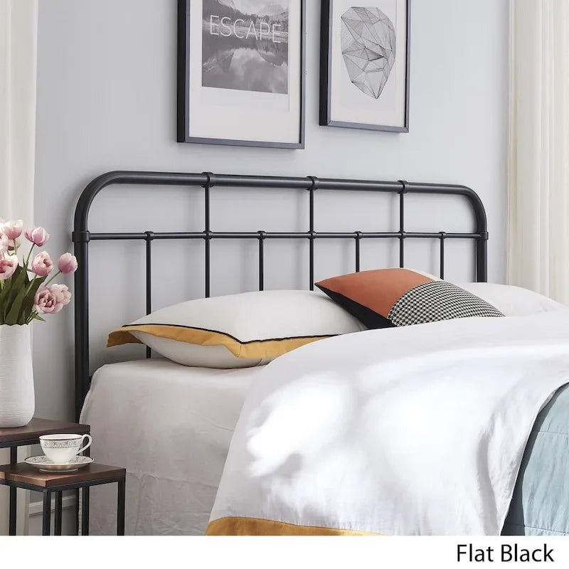 Tête de lit industrielle en fer Crombie par Christopher Knight Home