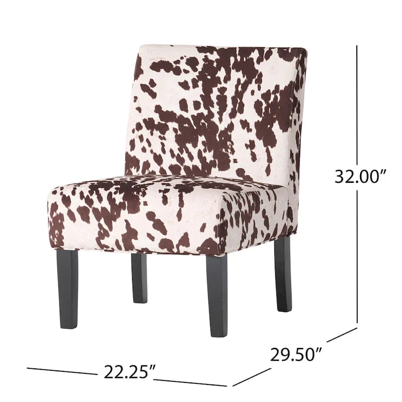 Fauteuil d'appoint contemporain en tissu Saloon (lot de 2) par Christopher Knight Home
