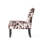 Fauteuil d'appoint contemporain en tissu Saloon (lot de 2) par Christopher Knight Home