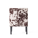 Fauteuil d'appoint contemporain en tissu Saloon (lot de 2) par Christopher Knight Home