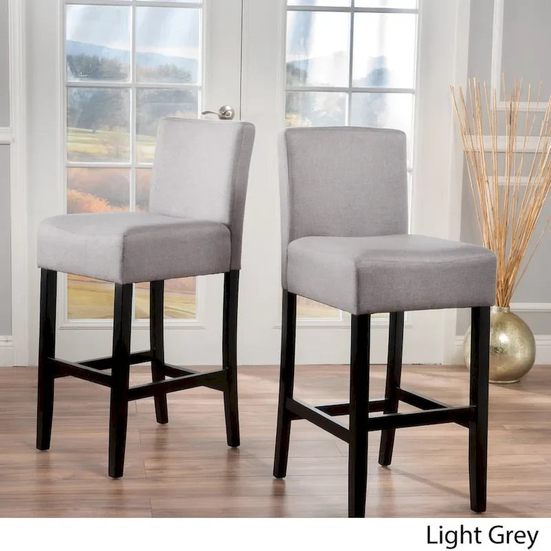 Tabouret de bar en tissu Lopez de 76,2 cm (ensemble de 2) par Christopher Knight Home