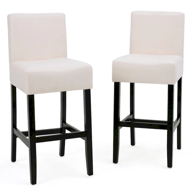 Tabouret de bar en tissu Lopez de 76,2 cm (ensemble de 2) par Christopher Knight Home
