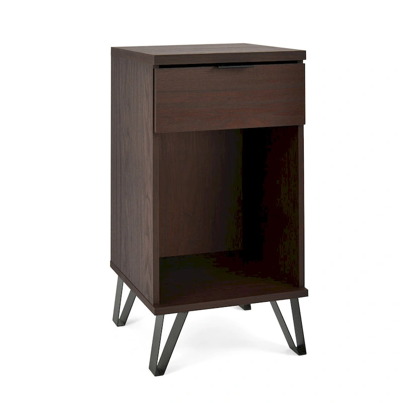 Norcross Tall Nightstand with Drawer by 
