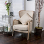 Fauteuil Crenshaw Fabric Wing de Christopher Knight Home