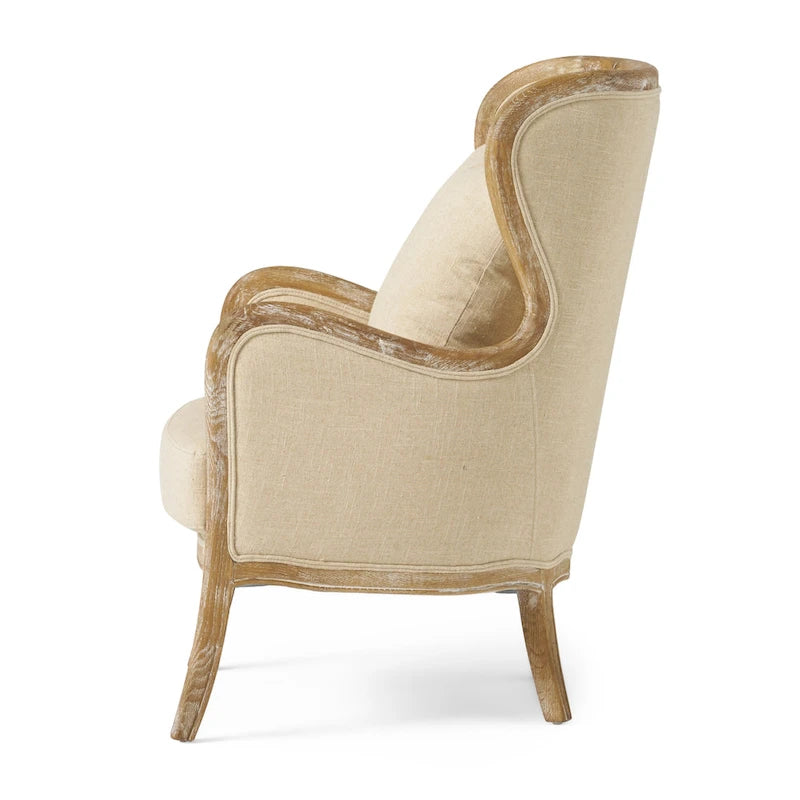 Fauteuil Crenshaw Fabric Wing de Christopher Knight Home