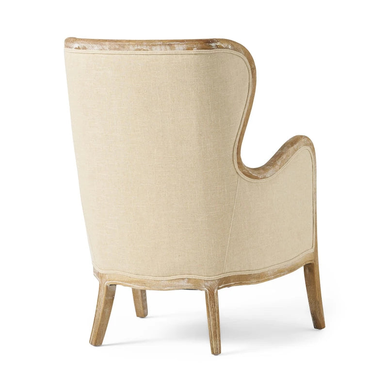 Fauteuil Crenshaw Fabric Wing de Christopher Knight Home