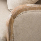 Fauteuil Crenshaw Fabric Wing de Christopher Knight Home