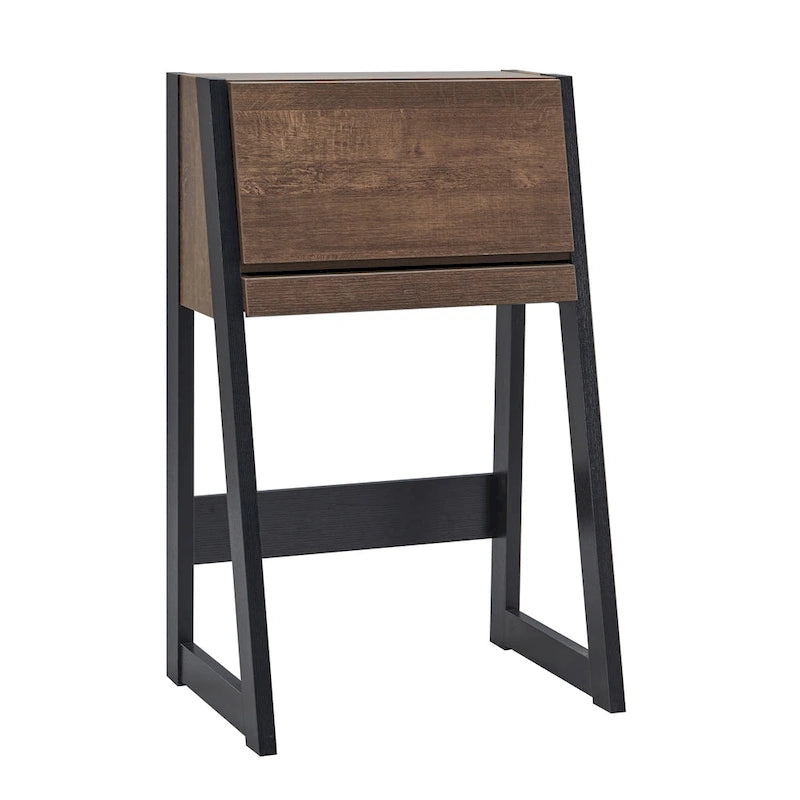 Bureau compact Dol contemporain en bois de 26 pouces par Furniture of America