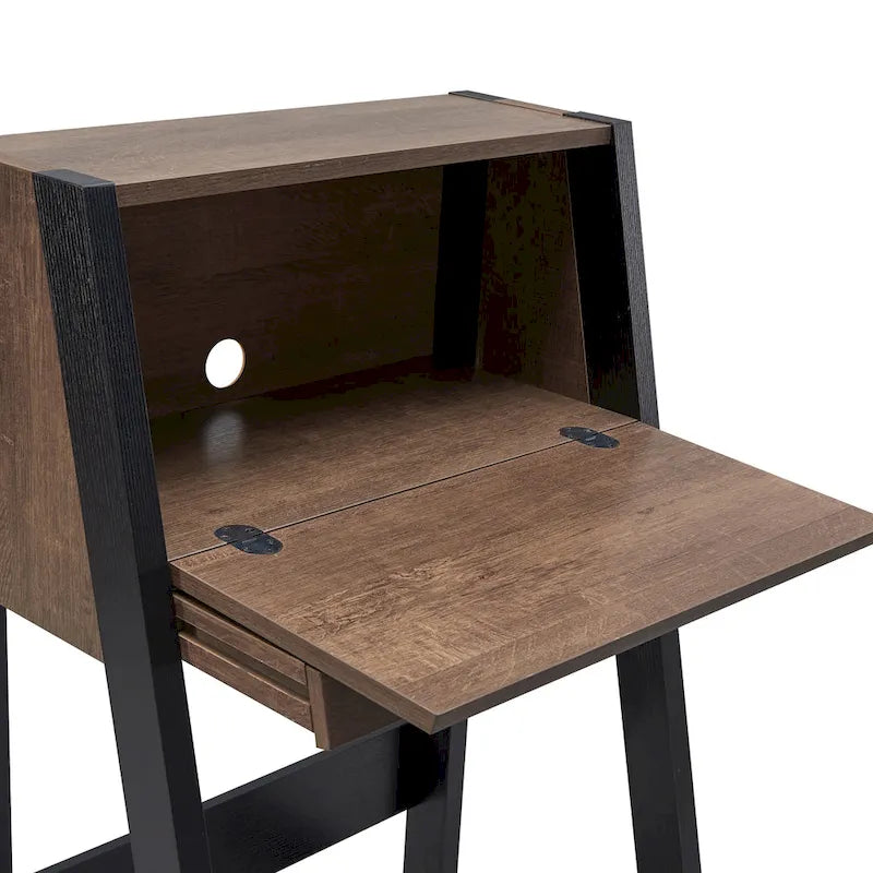 Bureau compact Dol contemporain en bois de 26 pouces par Furniture of America