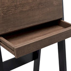 Bureau compact Dol contemporain en bois de 26 pouces par Furniture of America