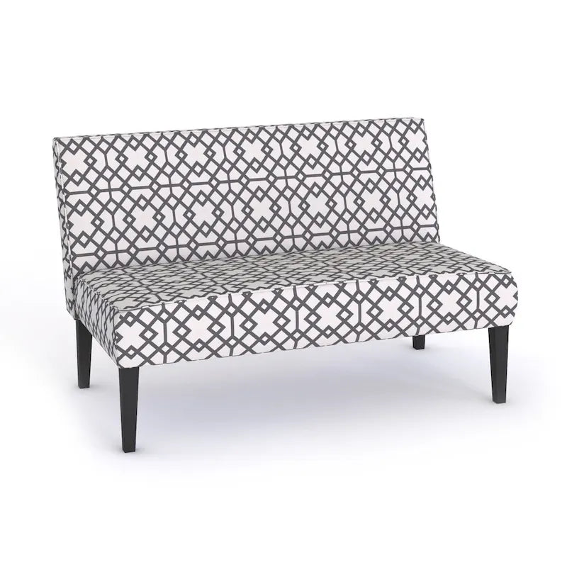 Causeuse en tissu à motif géométrique Morton de Christopher Knight Home