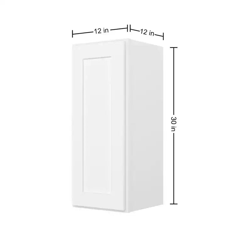 HOMLUX Meuble haut de cuisine prêt à assembler Shaker blanc - Installation facile