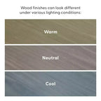 Lit superposé en L Plank+Beam en bois massif, lits jumeaux sur grand lit pour adultes