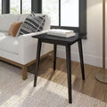Table d'appoint rectangulaire Plank+Beam 20 au style moderne du milieu du siècle, table basse en bois massif pour salon