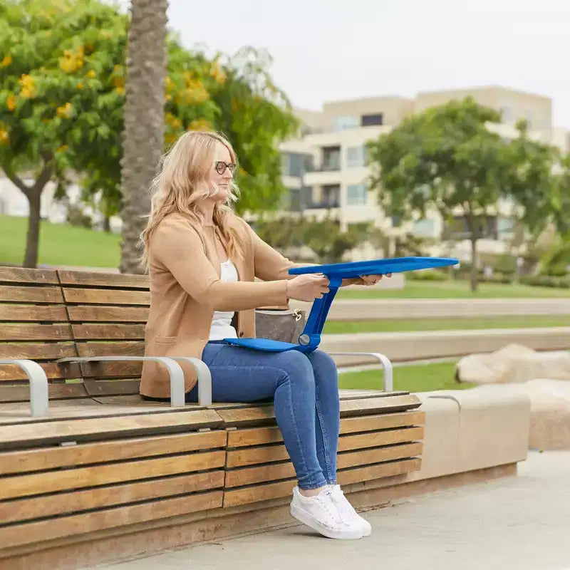 ECR4Kids The Surf Pupitre portable pliant pour activités, Grand, Réglable, Siège flexible