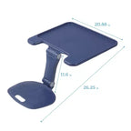 ECR4Kids The Surf Pupitre portable pliant pour activités, Grand, Réglable, Siège flexible