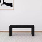 Banc de salle à manger moderne Plank+Beam, banc en bois massif pour table à manger, 49