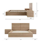 Ensemble de chambre 4 pièces James Queen Nexera
