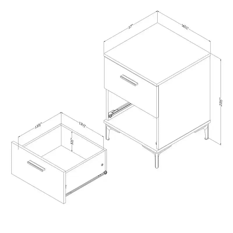 Table d'appoint Slendel de South Shore