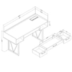 Table d'appoint Slendel de South Shore
