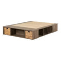 South Shore Storage Bed with Baskets