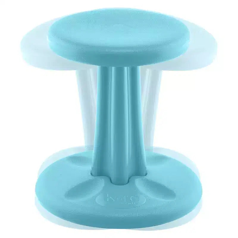 Chaise pivotante Kore Design pour enfants 14, bleu pâle