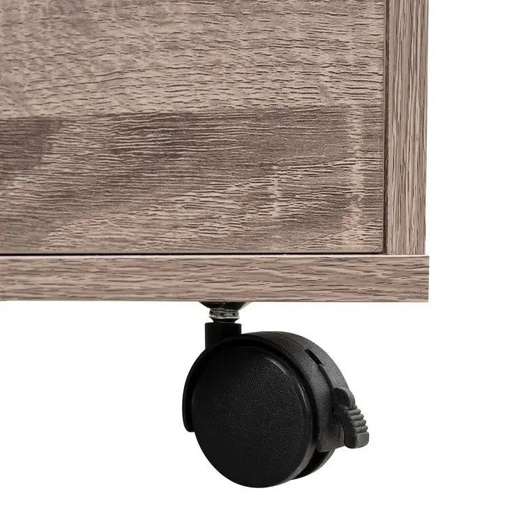 Meuble de rangement de bureau à 7 tiroirs, classeur mobile avec roulettes pivotantes, rangement pour travaux manuels pour la maison, le bureau