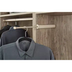 Tige de valet télescopique Rev-A-Shelf 14 pour placard, CVLSL-14-SN-1, lot de 2