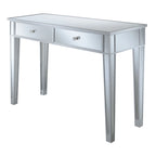 Convenience Concepts Gold Coast Bureau/Console Miroir 2 Tiroirs