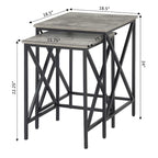 Tables d'appoint gigognes Tucson de Convenience Concepts