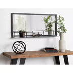 Miroir mural avec étagère Jackson - Kate & Laurel All Things Decor