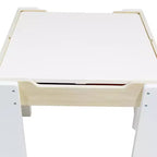 Table multi-activités Teamson Kids avec plateau réversible et ensemble de chaises