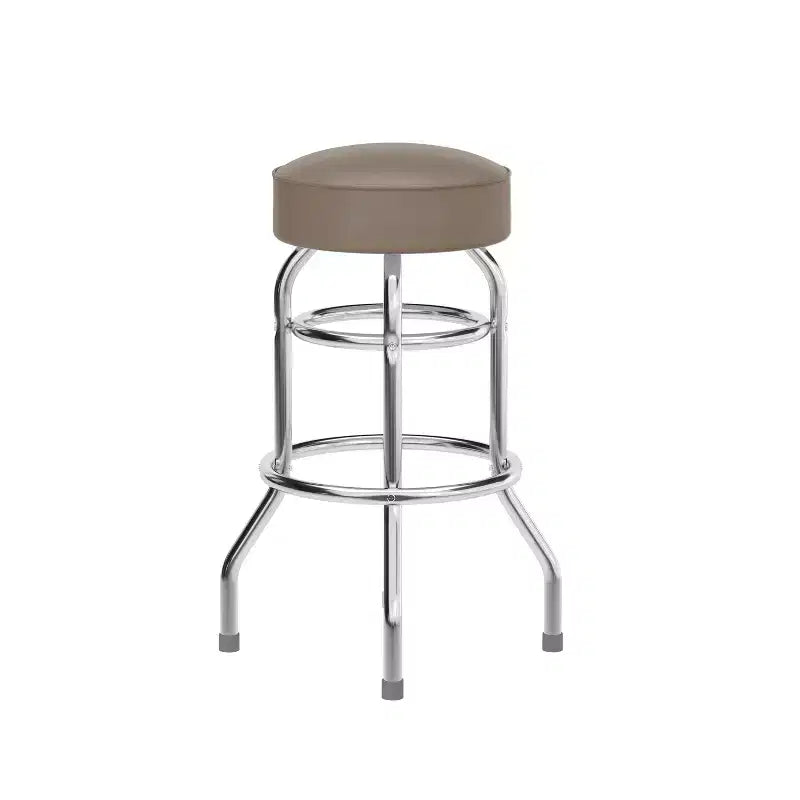Flash Furniture Lot de 2 tabourets de bar chromés à double anneau