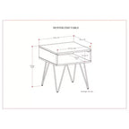 Table d'appoint Moreno WyndenHall