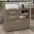 Meuble de rangement hybride avec tiroirs par Bush Business Furniture