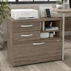 Meuble de rangement hybride avec tiroirs par Bush Business Furniture