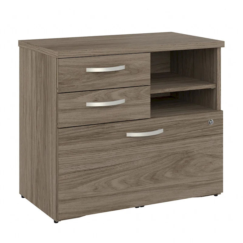 Meuble de rangement hybride avec tiroirs par Bush Business Furniture