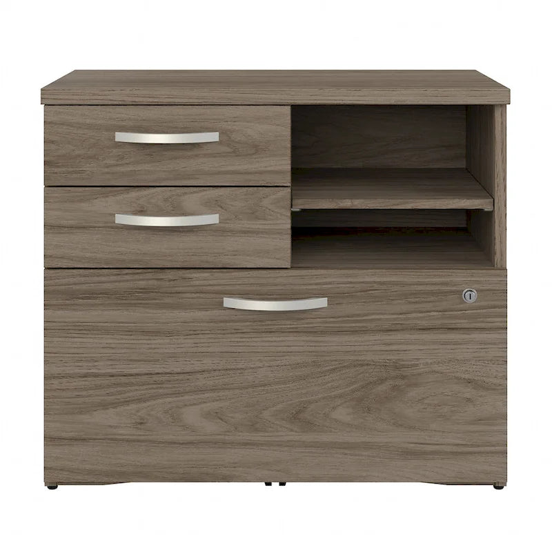 Meuble de rangement hybride avec tiroirs par Bush Business Furniture